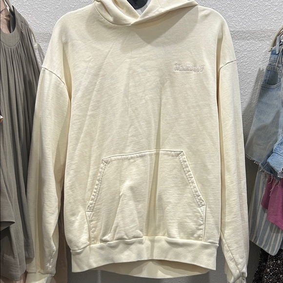 Madhappy Tops - Madhappy Cream Hoodie Sz M